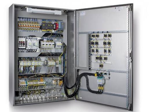 Industrial Instrumentation Panel for Process Monitoring and Control