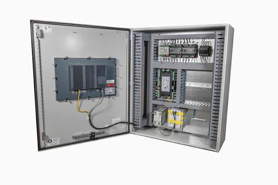 Industrial Process Control Panel for Process Automation